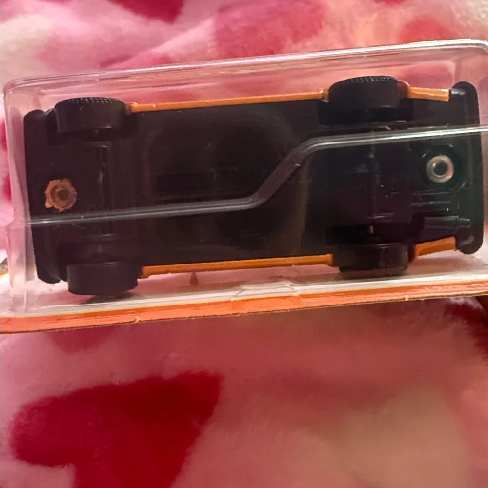 Matchbox Orange Opel Kadett Toy Car